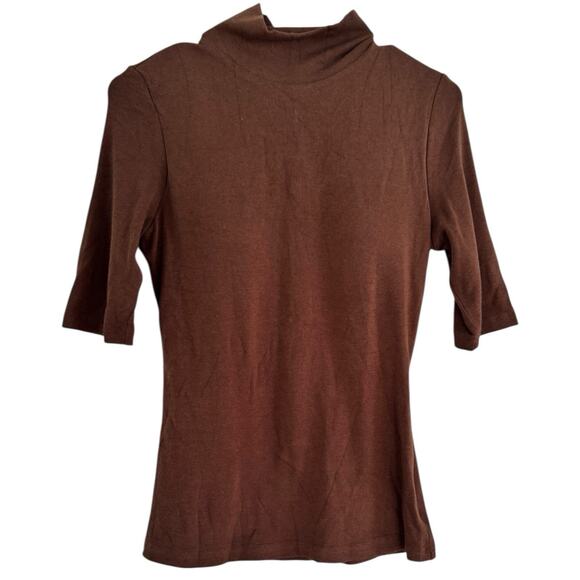 OGL Tops - NWT OGL Essential Turtleneck Elbow Length Sleeve Brami Litewarm Size Medium